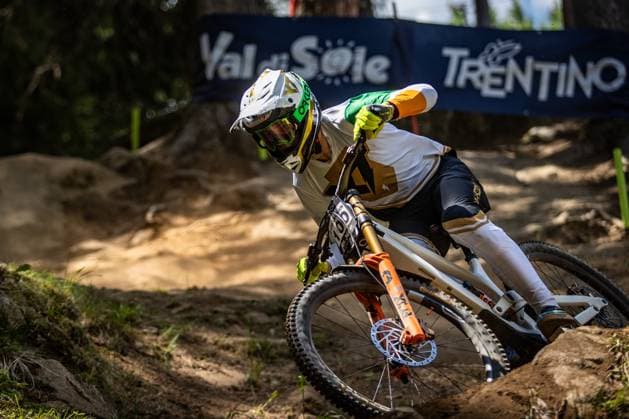 Whoop Mountainbike Downhill Worldcup Val di Sole O CALLAGHAN Oisin YT MOBat Whoop Mountainbike Downhill Worldcup Val di Sole, 19 06 2025,in , photo Sebastian Sternemann