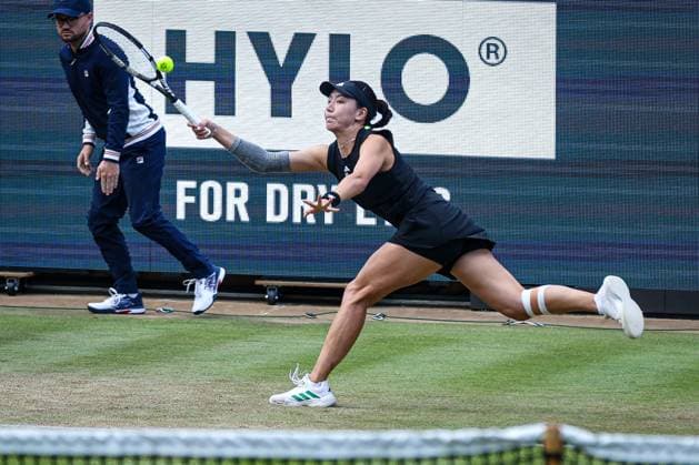 Xinyu WANG CHN, Berlin Tennis Open by HYLO 2025, Berlin, LTTC Rot Weiß , 19 06 2025, Copyright: xClaudioxGärtnerx