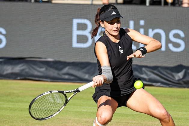 Xinyu WANG CHN, Berlin Tennis Open by HYLO 2025, Berlin, LTTC Rot Weiß , 19 06 2025, Copyright: xClaudioxGärtnerx