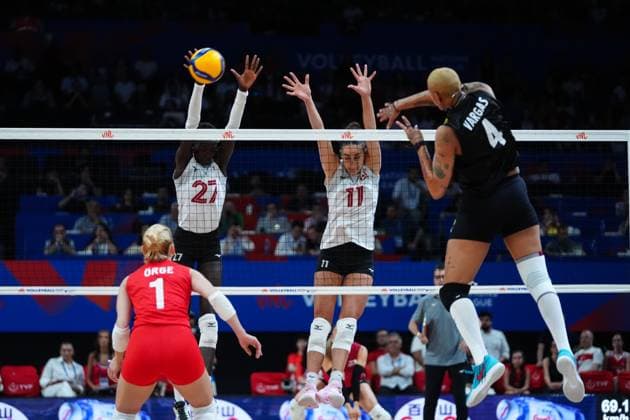 Volleyball, Women, Nations League, Turkey - Canada
