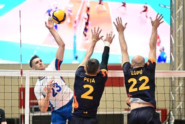 Volleyball, European League, Romania - Czech Republic