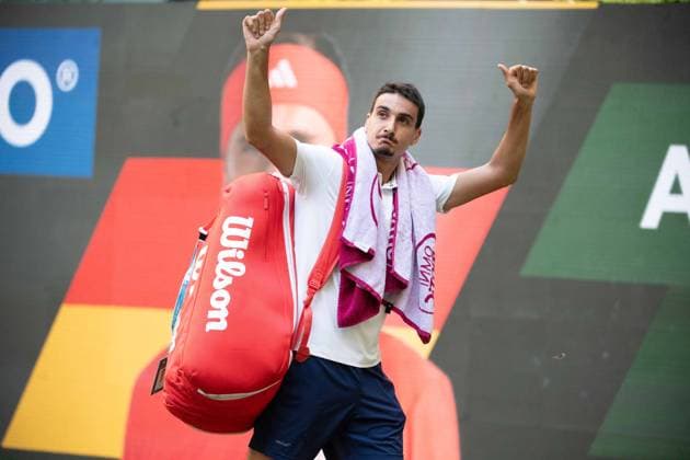 Lorenzo Sonego ITA Tennis Terra Wortmann Open 2025 on 18 06 2025 in the OWL Arena Halle Westfalen, Germany Â