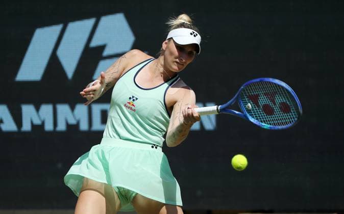Marketa Vondrousova CZE at the Steffi Graf Stadium Sport HYLO Berlin Tennis Open Women on grass 20 06 2025