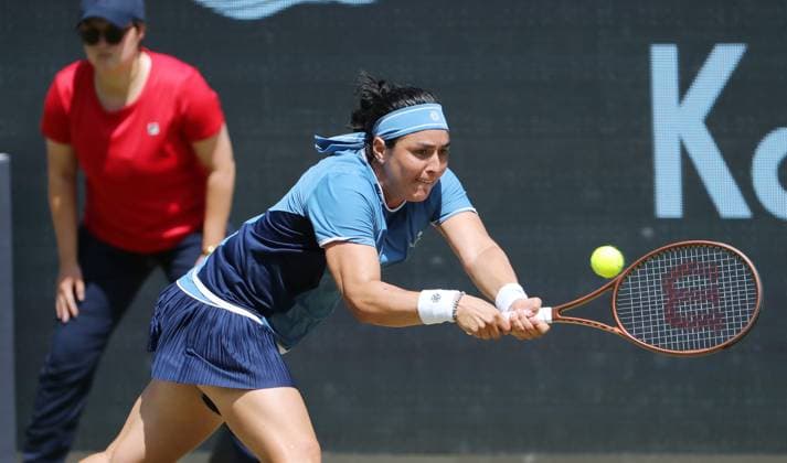 Ons Jabeur TUN at Steffi Graf Stadium Sport HYLO Berlin Tennis Open Ladies on grass 20 06 2025