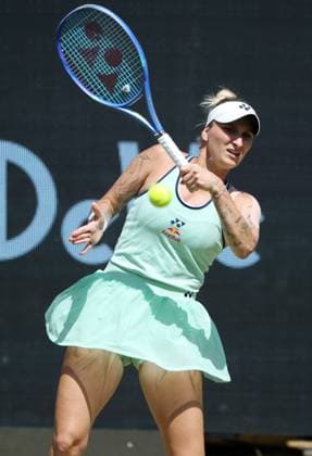 Marketa Vondrousova CZE at the Steffi Graf Stadium Sport HYLO Berlin Tennis Open Women on grass 20 06 2025