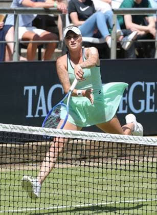Marketa Vondrousova CZE at the Steffi Graf Stadium Sport HYLO Berlin Tennis Open Women on grass 20 06 2025
