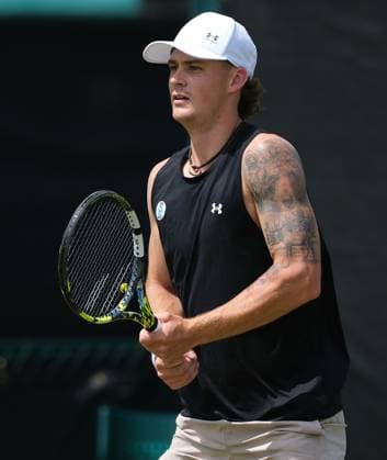 Nottingham Tennis Centre Nottingham, England - Colton Smith during the match with Shintaro Mochizuki at the Lexus Nottingham Tennis Open, Quarterfinals, June 20th 2025. (Paul Bonser SPP) Copyright: xPaulxBonser SPPx spp-en-PaBo-Lexus Nottingham Open 1039
