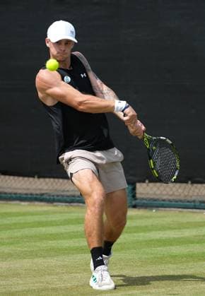 Nottingham Tennis Centre Nottingham, England - Colton Smith in action during the match with Shintaro Mochizuki at the Lexus Nottingham Tennis Open, Quarterfinals, June 20th 2025. (Paul Bonser SPP) Copyright: xPaulxBonser SPPx spp-en-PaBo-Lexus Nottingham Open 1042