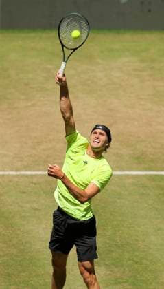 photo Alexander ZVEREV GER Tennis Tournament Terra Wortmann Cup at Gerry Weber Sportpark OWL Arena in Halle Westfalen on Fri 20 06 2025