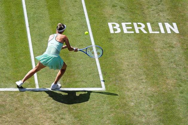 Marketa VONDROUSOVA CZE, Berlin Tennis Open by HYLO 2025, Berlin, LTTC Rot Weiß , 20 06 2025, Copyright: xClaudioxGärtnerx