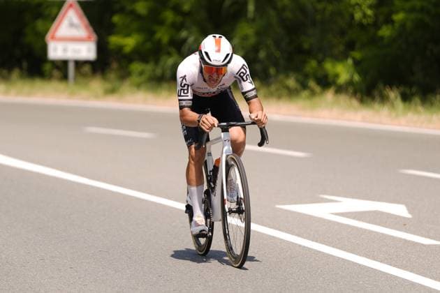 Agostinacchio Filippo of Biesse - Carrera - Premac during the stage 6 of the Giro Next Gen 2025, Ovada (Al) Acqui Terme (Al), 155 km, Italy - Friday, June 20, 2025. - cycling.  Copyright: xFabioxFerrari LaPressex