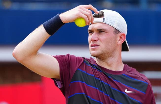 Jack Draper in quarter final action Queen s Club Championships, Day 12, Queen s Club, West Kensington, London, UK - 20 Jun 2025  Copyright: xJavierxGarcia Shutterstockx 15366229y