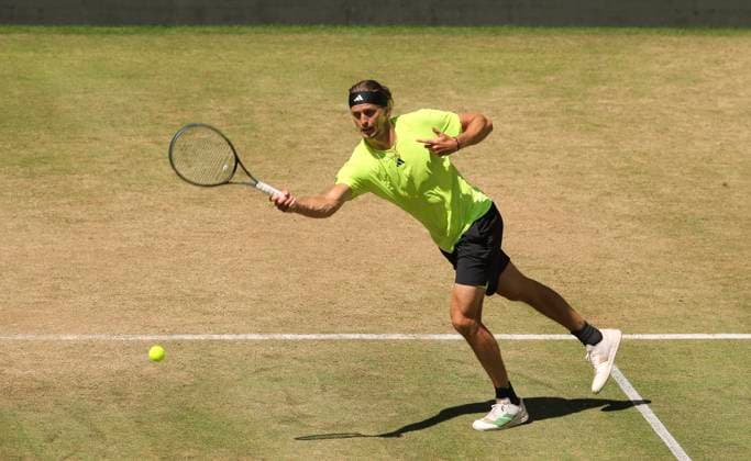 photo Alexander ZVEREV GER Tennis Tournament Terra Wortmann Cup at Gerry Weber Sportpark OWL Arena in Halle Westfalen on Fri 20 06 2025