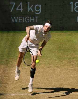 photo Alexander BUBLIK KAZ Tennis Tournament Terra Wortmann Cup at Gerry Weber Sportpark OWL Arena in Halle Westfalen on Fri 20 06 2025