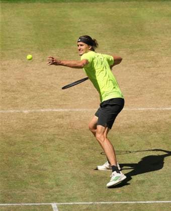 photo Alexander ZVEREV GER Tennis Tournament Terra Wortmann Cup at Gerry Weber Sportpark OWL Arena in Halle Westfalen on Fri 20 06 2025
