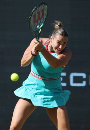 Aryna Sabalenka BLR at Steffi Graf Stadium Sport HYLO Berlin Tennis Open Women on grass 20 06 2025
