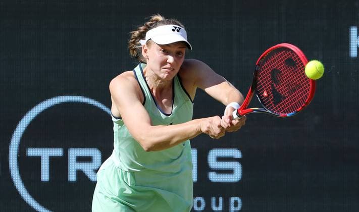 Elena Rybakina KAZ at Steffi Graf Stadium Sport HYLO Berlin Tennis Open Women on grass 20 06 2025