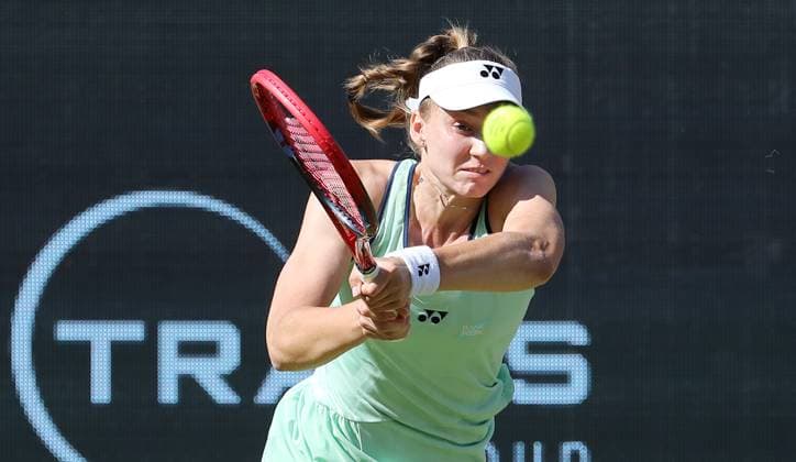 Elena Rybakina KAZ at Steffi Graf Stadium Sport HYLO Berlin Tennis Open Women on grass 20 06 2025