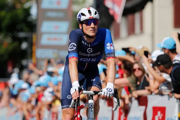 TDS 6 stage Stefan Kueng SUI Team Groupama FDJ 20 06 2025 Neuhausen am Rheinfall, SWITZERLAND, Men Tour de Suisse 6 stage Chur Neuhausen am Rheinfall Stefan Kueng SUI Team Groupama FDJ