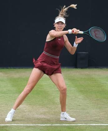 Nottingham Tennis Centre Nottingham, England - Katie Boulter in action during the match with Mccartney Kessler at the Lexus Nottingham Tennis Open, Quarterfinals, June 20th 2025. (Paul Bonser SPP) Copyright: xPaulxBonser SPPx spp-en-PaBo-Lexus Nottingham Open 3759