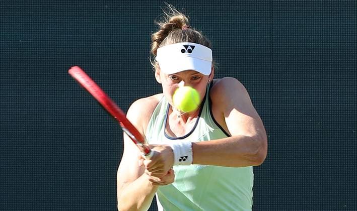 Elena Rybakina KAZ at Steffi Graf Stadium Sport HYLO Berlin Tennis Open Women on grass 20 06 2025