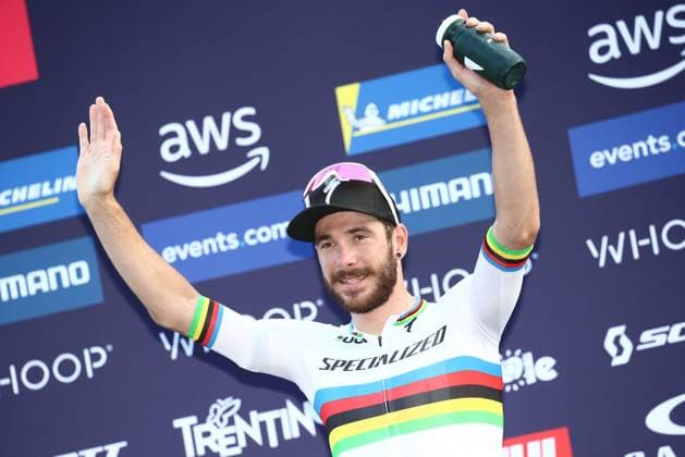 UCI MTB World Cup Pierre Teyssot MAXPPP ; UCI MTB World Cup. Commezzadura, Italy on June 20, 2025. Short Track Elite Race, Victor KORETZKY (FRA) Pierre Teyssot Maxppp Commezzadura Trentino Italy  Copyright: xMAXPPPxPierrexTeyssotx PT1_3334 PT1_3334