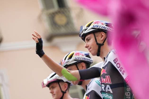 FINN Lorenzo Mark during the stage 7 of the Giro Next Gen 2025, Bra (Cn) Prato Nevoso, 166 km, Italy - Saturday, June 21, 2025. - cycling.  Copyright: xGianxMattiaxD Albertox LaPressex