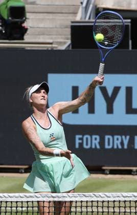 Marketa Vondrousova CZE at Steffi Graf Stadium Sport Semifinal HYLO Berlin Tennis Open Women on grass 21 06 2025