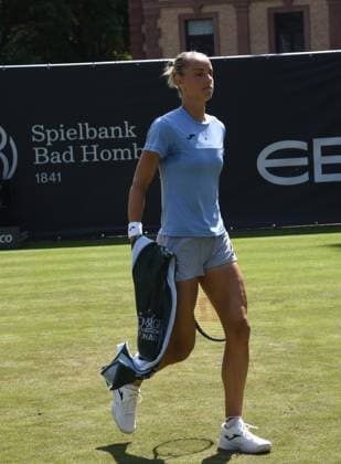 21 06 2025 Bad Homburg OPEN 2025 Womens Tennis Tournament WTA Match Veronika Kudermetova Russia vs Arantxa Rus NL Picture shows Arantxa Rus NL
