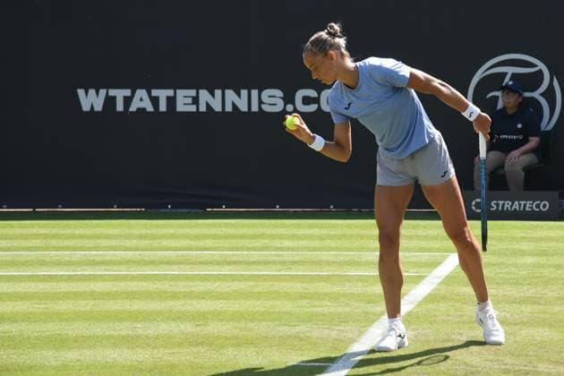 21 06 2025 Bad Homburg OPEN 2025 Womens Tennis Tournament WTA Match Veronika Kudermetova Russia vs Arantxa Rus NL Picture shows Arantxa Rus NL