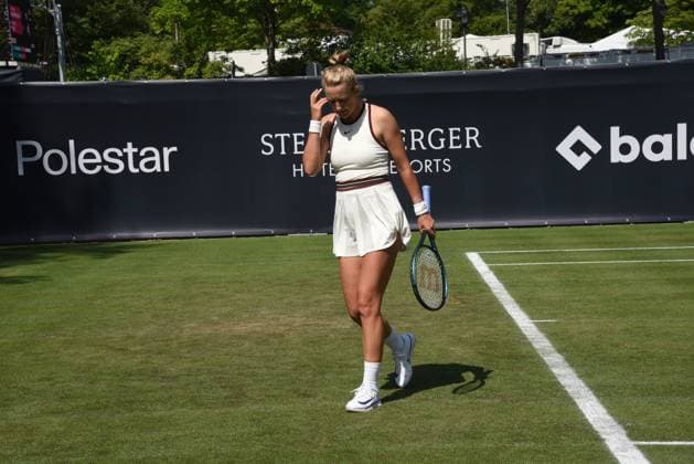 21 06 2025 Bad Homburg OPEN 2025 Womens Tennis Tournament WTA Match Cat McNally USA vs Victoria Azarenka Belarusian v l , picture shows Victoria Azarenka
