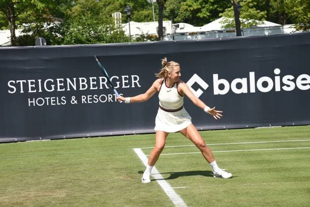 21 06 2025 Bad Homburg OPEN 2025 Womens Tennis Tournament WTA Match Cat McNally USA vs Victoria Azarenka Belarusian v l , picture shows Victoria Azarenka