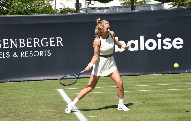 21 06 2025 Bad Homburg OPEN 2025 Womens Tennis Tournament WTA Match Cat McNally USA vs Victoria Azarenka Belarusian v l , picture shows Victoria Azarenka