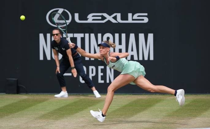 Tennis, WTA tournament in Nottingham