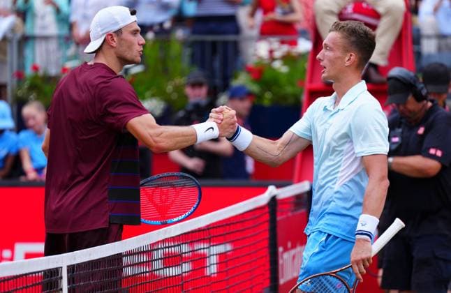 Jiri Lehecka after his semi final win over Jack Draper Queen s Club Championships, Day 13, Queen s Club, West Kensington, London, UK - 21 Jun 2025  Copyright: xJavierxGarcia Shutterstockx 15366610ad