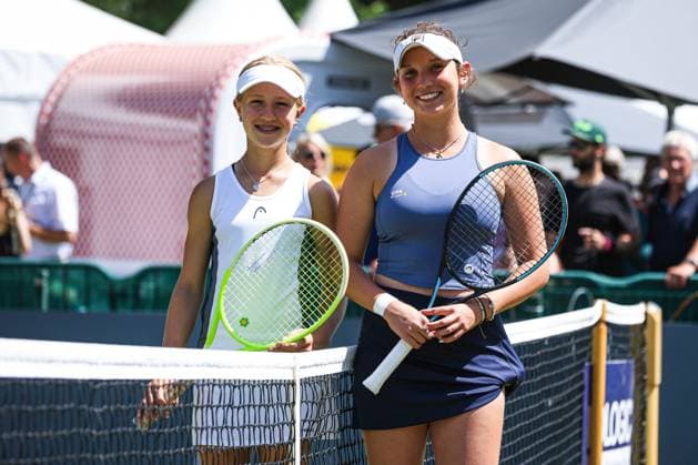 Daria Tennis Club SCC Berlin and Zhenikhova, Sonja TK Blau Gold Steglitz , Berlin Tennis Junior Open 2025, Berlin, LTTC Rot Weiß , 21 06 2025, Copyright: xClaudioxGärtnerx