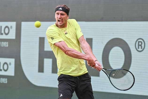 Tennis, ATP tournament in Halle