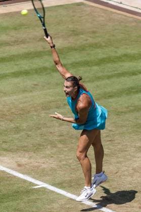 21 06 2025 Tennis WTA Tour Berlin, Singles, Women, Semifinals, Marketa Vondrousova CZE Samsonova Russia , Steffi Graf Stadium Aryna Sabalenka beats on Tennis WTA Tour Berlin