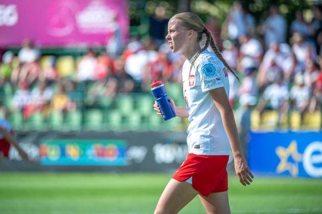 RECORD DATE NOT STATED TARNOBRZEG 21.06.2025 PILKA NOZNA MISTRZOSTWA EUROPY U19 KOBIET 2025 FOOTBALL WOMEN S U19 European Championship, EM, Europameisterschaft 2025 SZWECJA v POLSKA --- SWEDEN v POLAND N Z IGA WITKOWSKA FOT. DOROTA PROKOP ARENA AKCJI NEWSPIX.PL --- newspix.pl 