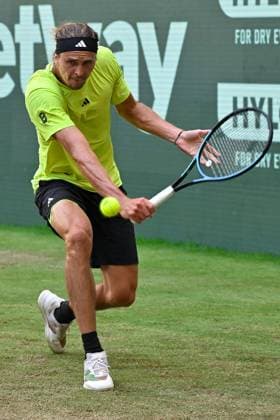 Halle, OWL Arena, 21 06 25, GER, Men, Tennis, Terra Wortmann Open 2025, Semifinal Picture Alexander ZVEREV Germany North Rhine-Westphalia Germany