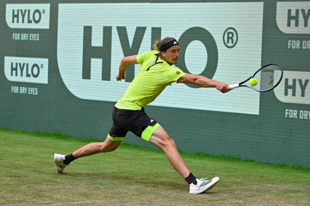 Halle, OWL Arena, 21 06 25, GER, Men, Tennis, Terra Wortmann Open 2025, Semifinal Picture Alexander ZVEREV Germany North Rhine-Westphalia Germany