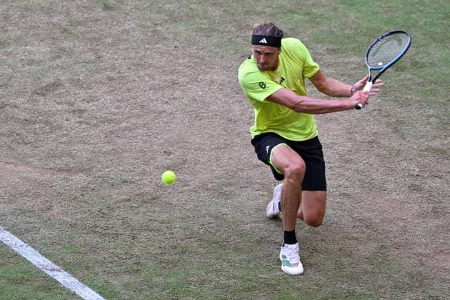 Halle, OWL Arena, 21 06 25, GER, Men, Tennis, Terra Wortmann Open 2025, Semifinal Picture Alexander ZVEREV Germany North Rhine-Westphalia Germany