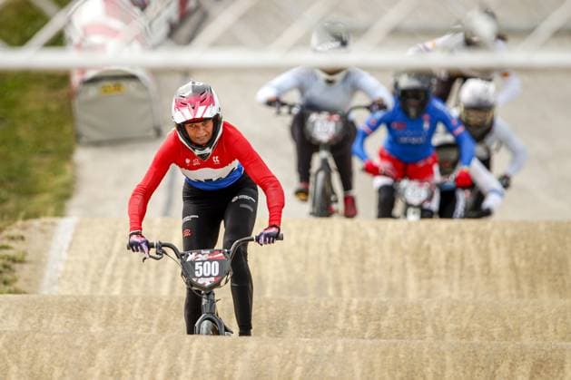 ARNHEM - Michelle Wissing during the 12th edition of the BMX World Cup on June 22, 2025 in Arnhem. ANP BART STOUTJESDIJK xVIxANPxSportx xxANPxIVx 530296741 originalFilename: 530296741.jpg