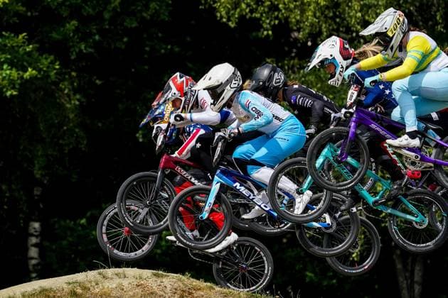 ARNHEM, 22-06-2025 , Papendal , Cycling , UCI BMX Racing World Cup 2025 , Indy Scheepers (88) UCI BMX Racing World Cup 2025  x29854832x Copyright: