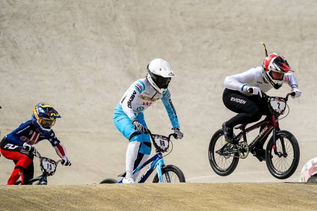ARNHEM, 22-06-2025 , Papendal , Cycling , UCI BMX Racing World Cup 2025 , Indy Scheepers (88) UCI BMX Racing World Cup 2025  x29854836x Copyright: