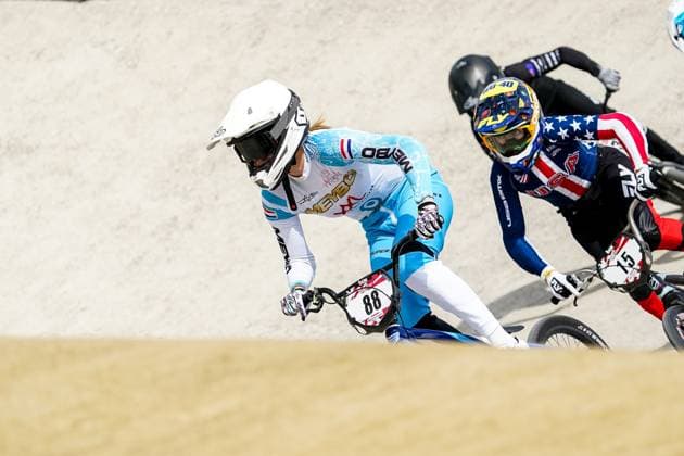 ARNHEM, 22-06-2025 , Papendal , Cycling , UCI BMX Racing World Cup 2025 , Indy Scheepers (88) UCI BMX Racing World Cup 2025  x29854837x Copyright: