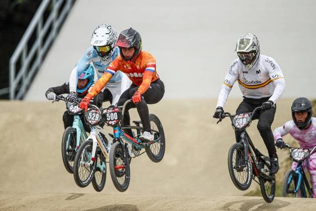 ARNHEM - Jason Noordam during the 12th edition of the BMX World Cup on June 22, 2025 in Arnhem. ANP BART STOUTJESDIJK xVIxANPxSportx xxANPxIVx 530297349 originalFilename: 530297349.jpg