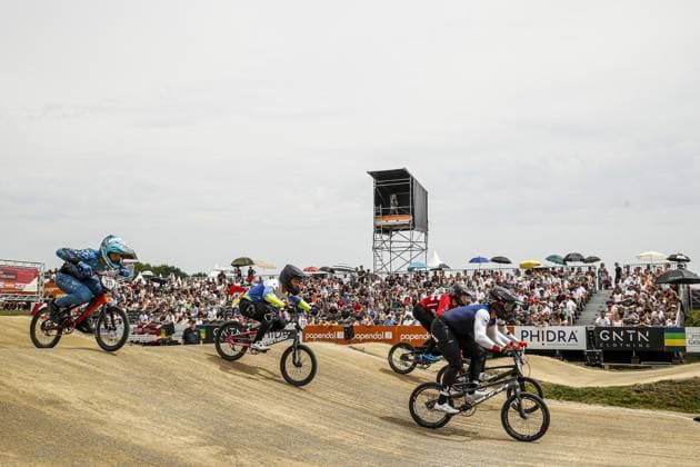 ARNHEM - Audience during the 12th edition of the BMX World Cup on June 22, 2025 in Arnhem. ANP BART STOUTJESDIJK xVIxANPxSportx xxANPxIVx 530298018 originalFilename: 530298018.jpg