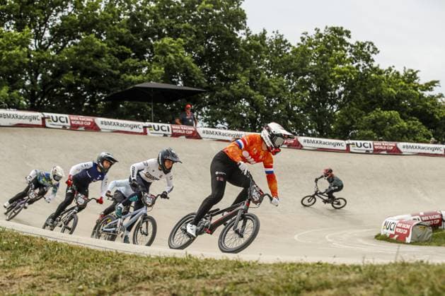 ARNHEM - Renske van Santvoort during the 12th edition of the BMX World Cup on June 22, 2025 in Arnhem. ANP BART STOUTJESDIJK xVIxANPxSportx xxANPxIVx 530298048 originalFilename: 530298048.jpg