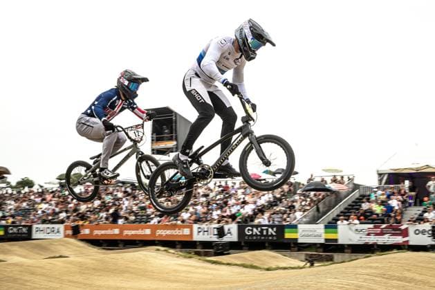 ARNHEM - Arthur Pilard during the 12th edition of the BMX World Cup on June 22, 2025 in Arnhem. ANP BART STOUTJESDIJK xVIxANPxSportx xxANPxIVx 530298954 originalFilename: 530298954.jpg